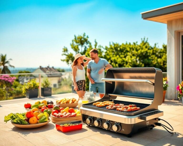 elektrische barbecue