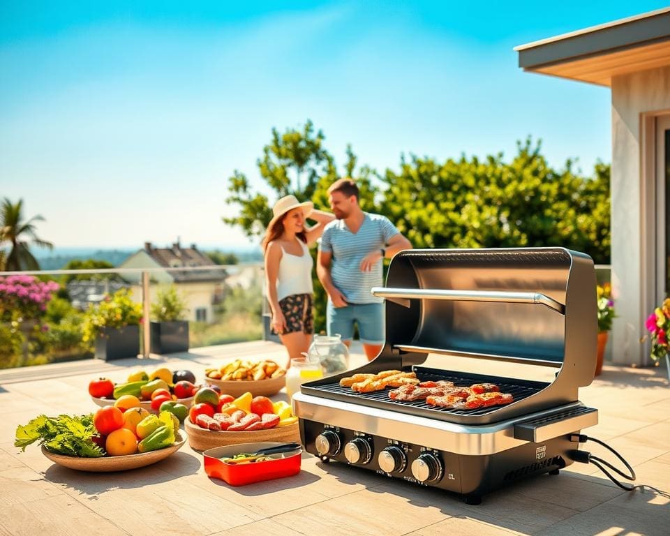 elektrische barbecue