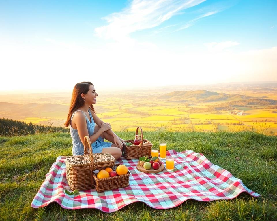 picknickplek uitzicht