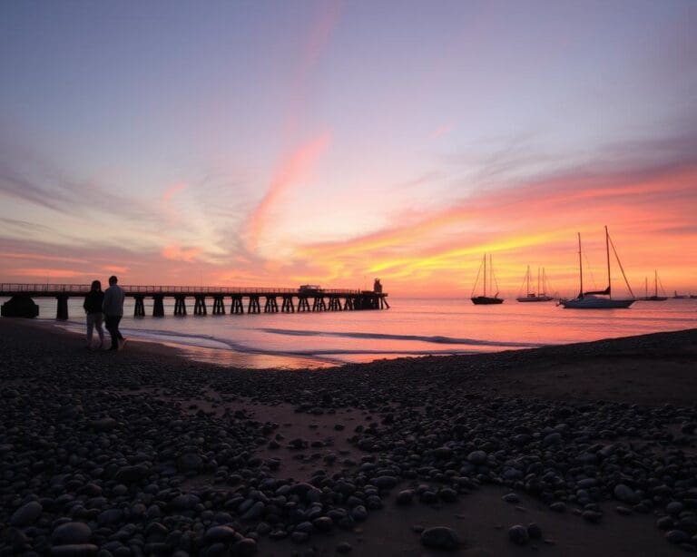 zonsondergang in Nieuwpoort