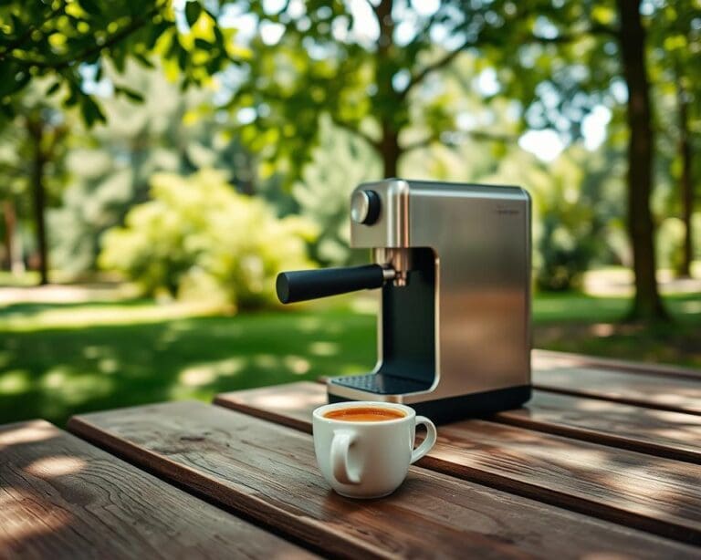 draagbare espressomachine