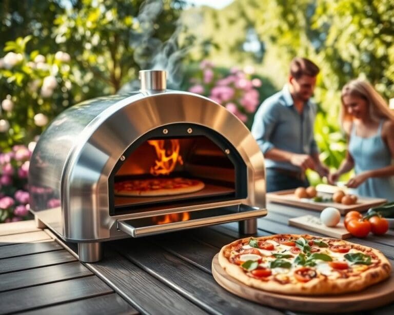 draagbare pizzaoven