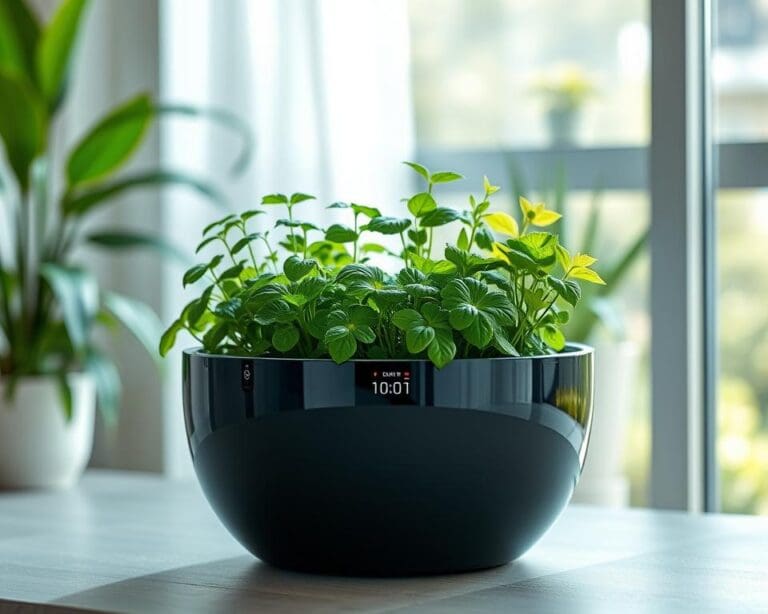 slimme plantenpot