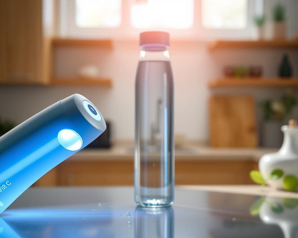 zelfreinigende waterfles
