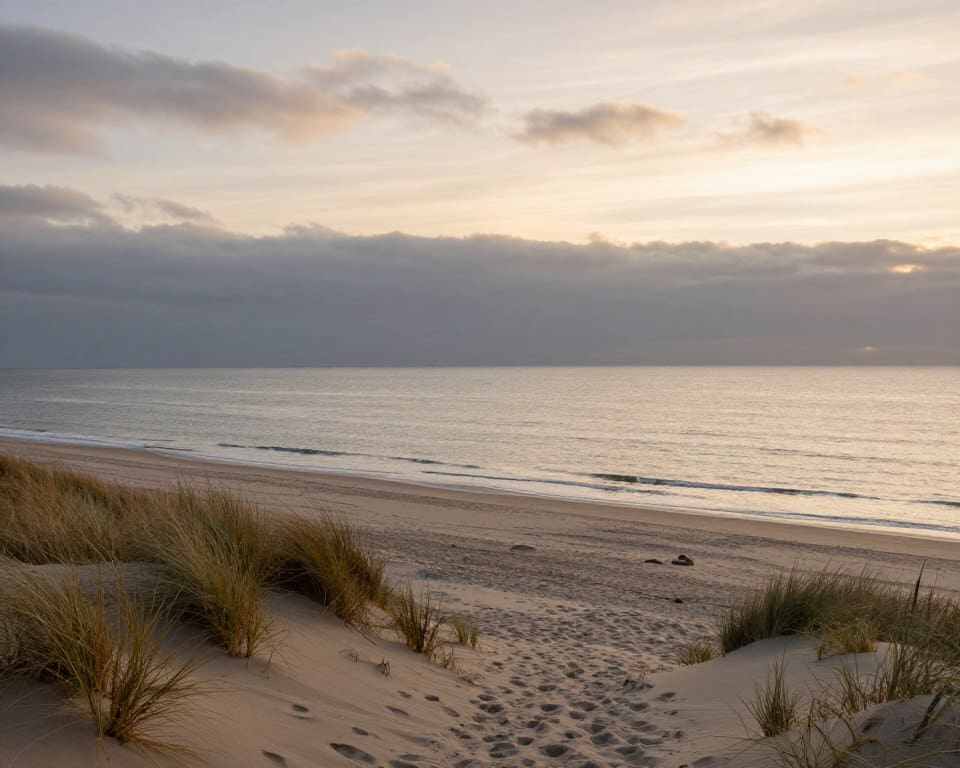 Belgische kust buiten seizoen