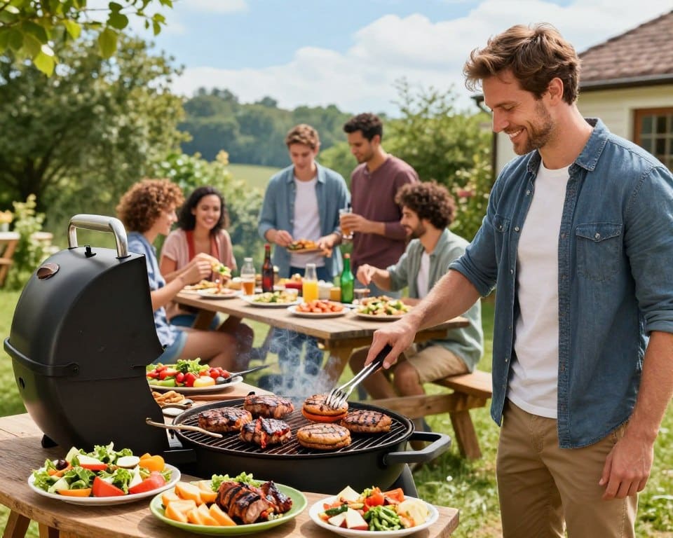 barbecue voor grote groepen