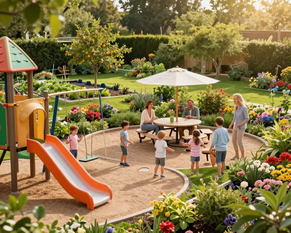 kindvriendelijke tuin