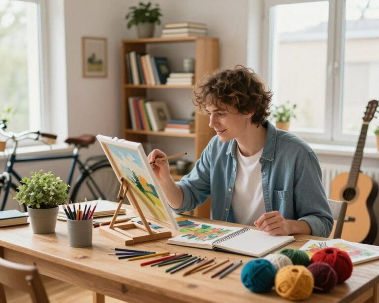 nieuwe hobby beginnen
